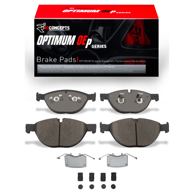 Jaguar XFR-S Brake Pads - Front - R1 Concepts - Optimum OE - `10-`24